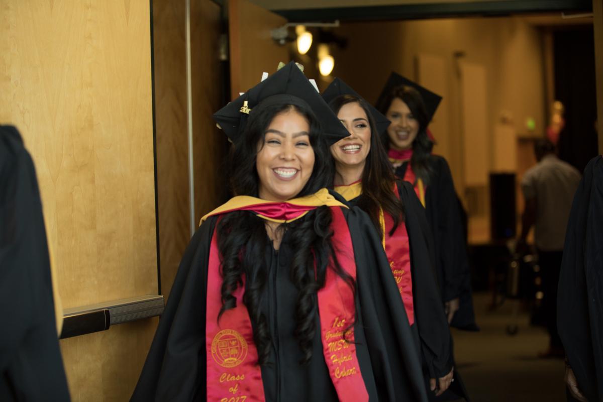 Stan State MSW Hooding Ceremony California State University Stanislaus